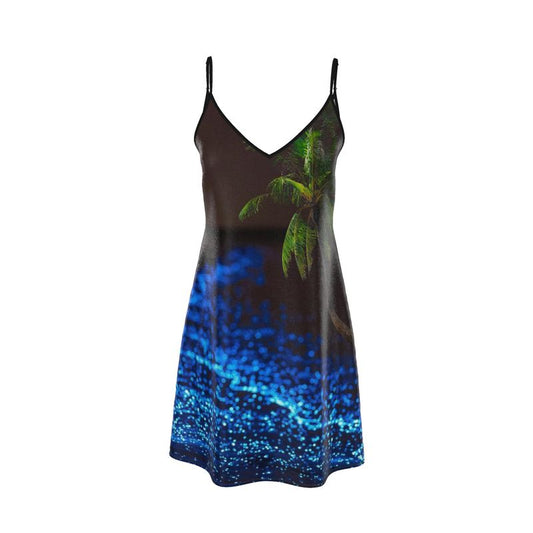 Dream Beach Slip Dress – 100% Silk