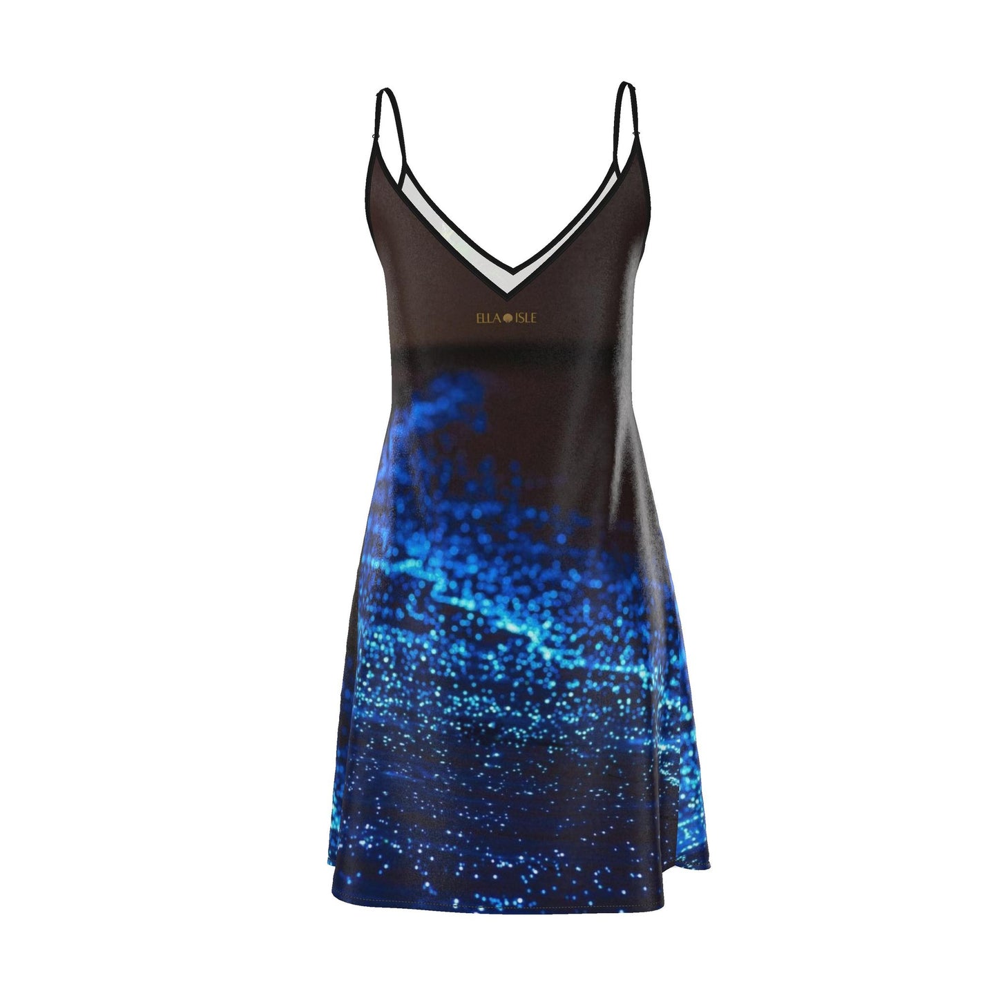 Dream Beach Midi Slip Dress 100% Silk