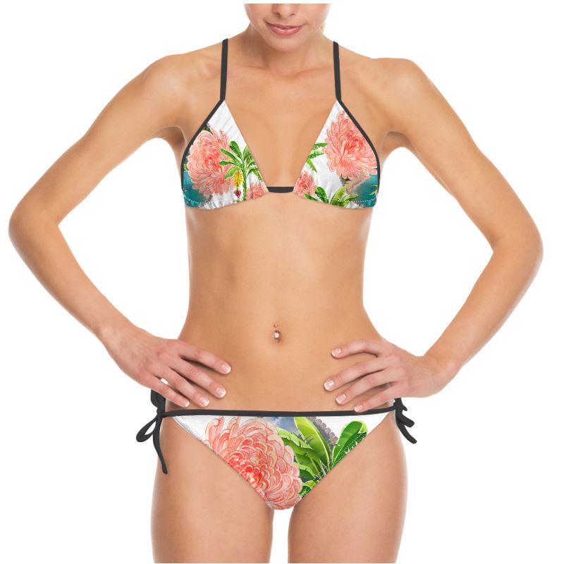 Two-piece Swimsuit - Hawaiian Eden