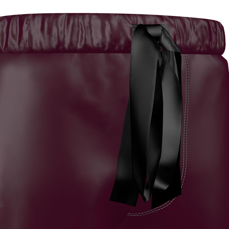 Silk Pyjama Shorts - Delicious Plum