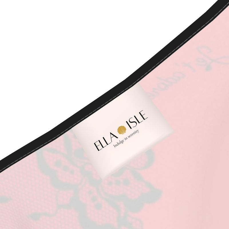 L’Amour Rouge Mini Silk Slip Dress