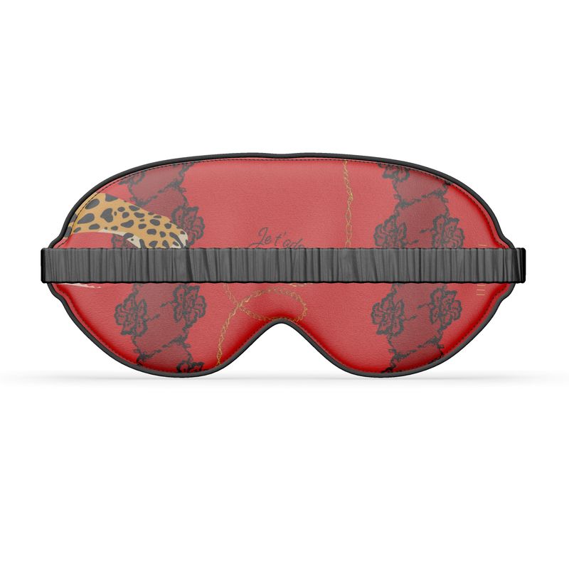Je t'adore Leopard Play Eye Silk Mask