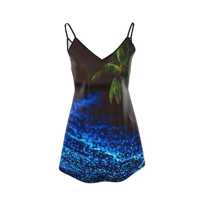 Dream Beach Silk Mini Dress